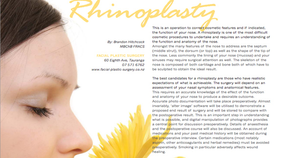 UNO Lifestyle Magazine - Rhinoplasty review